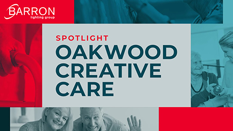 Oakwood Creative Care lighting project thumbnail