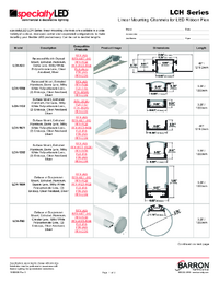 Linear Mounting Channels