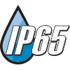IP65 Rated for protection from low pressure water jets from any direction