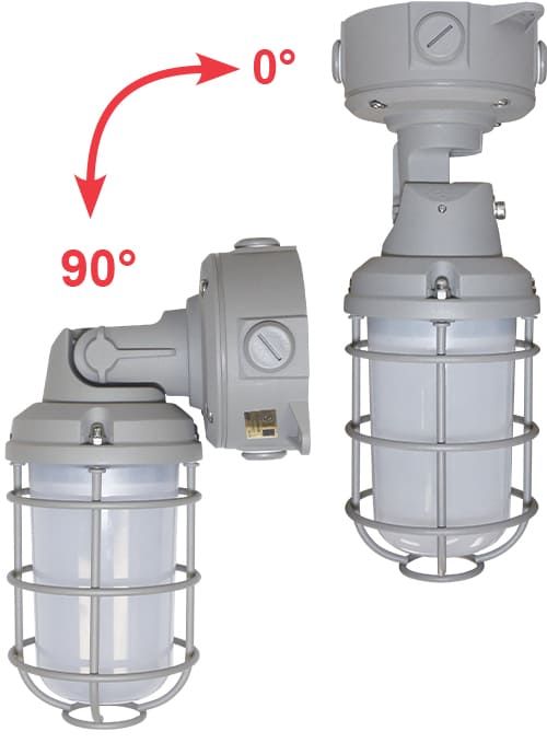 JJL Series Adjustable LED Vaportight Jelly Jar