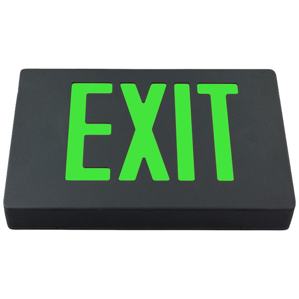 400U-RG Series Field-Switchable Red/Green Universal Die-Cast Aluminum LED Exit