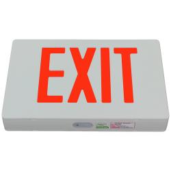 400U-RG Series Field-Switchable Red/Green Universal Die-Cast Aluminum LED Exit