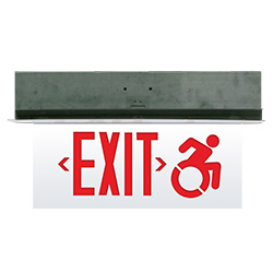 VRC Series Wet Location Rated LED Exit