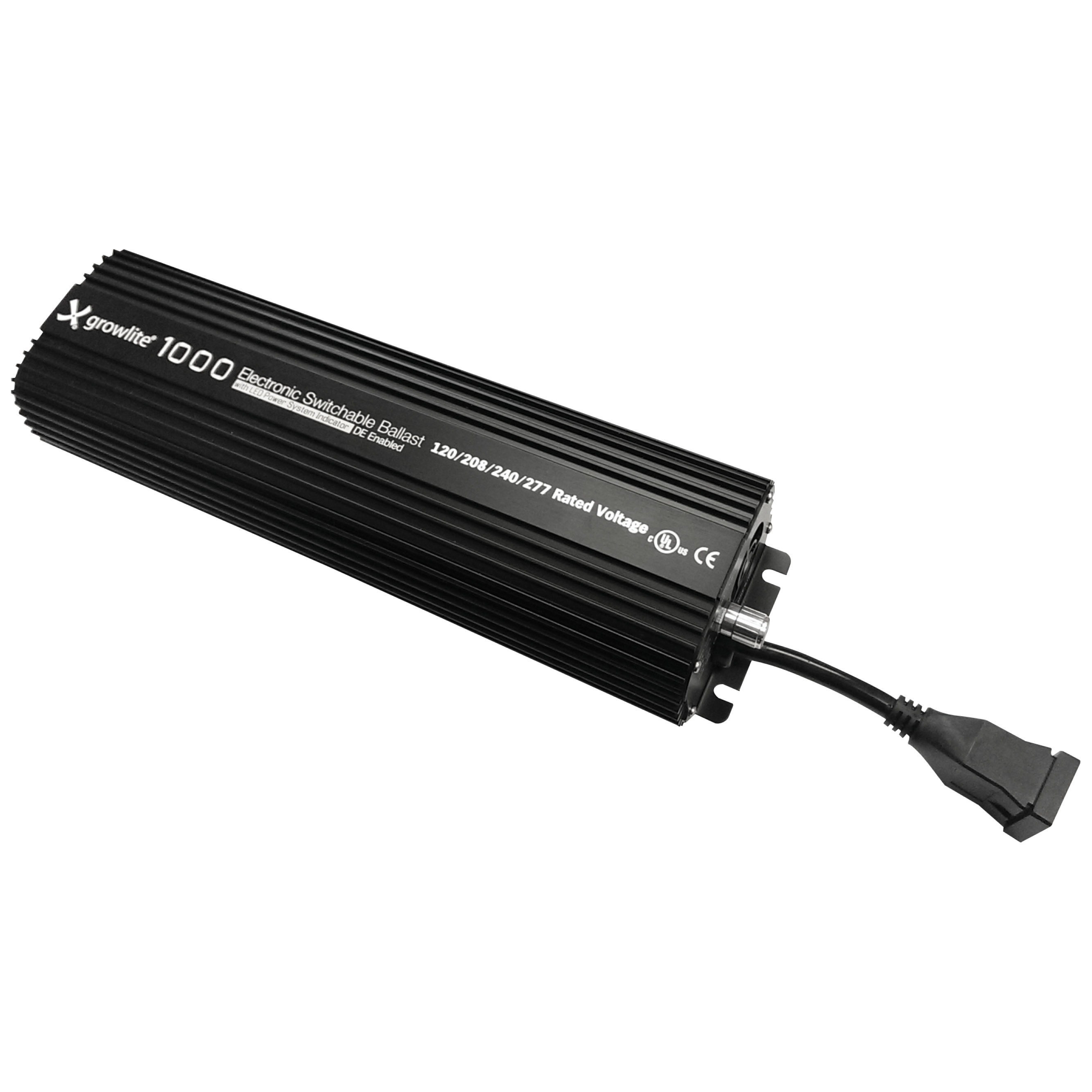 Single or Double-ended Enabled 120VAC~277VAC Switchable Slim Ballast MH or HPS lamps 400W, 600W and 1000W