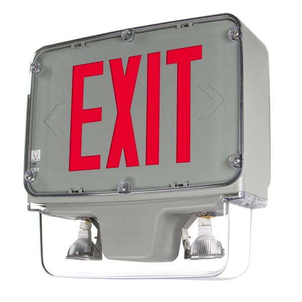 HLC Series Hazardous Location LED Exit Combo