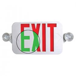 NY900C Series New York City Approved LED Edge-lit Combo Exit