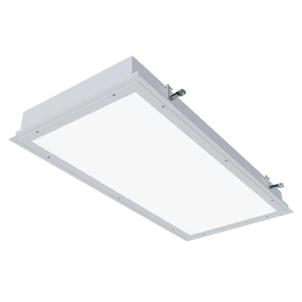 LCA Series Lab/Cleanroom LED Recessed Grid or Flanged Flat Panel