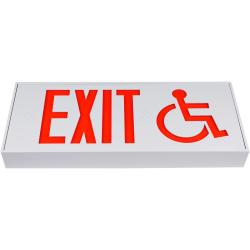 MA400E Series Wheelchair Accessible Aluminum LED Exit