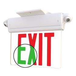 CHIC Series City of Chicago Steel LED Exit Sign/Emergency Lighting Combo