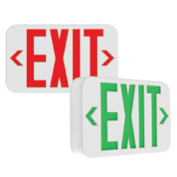 700U Series Universal Single or Double-face Steel LED EXIT Sign