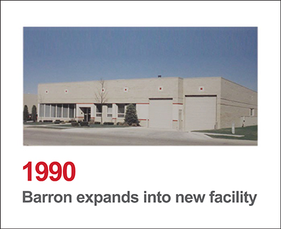 Barron expands into new facility