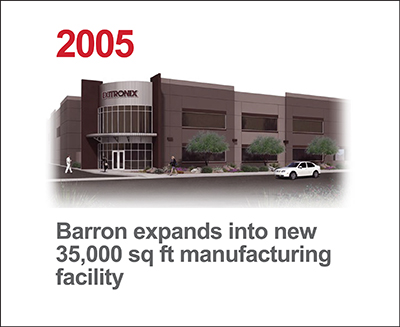 Barron expands into new 35,000 sq ft manufacturing facility