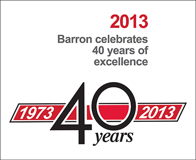 Barron celebrates 40 years of excellence