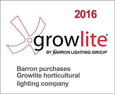 Barron purchases Growlite horticultural lighting company