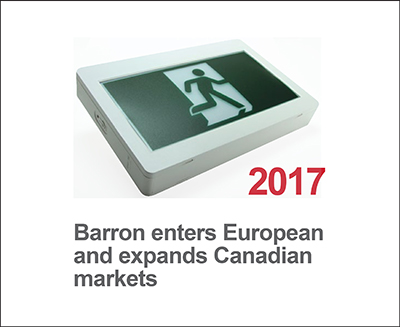 Barron enters European and expands Canadian markets