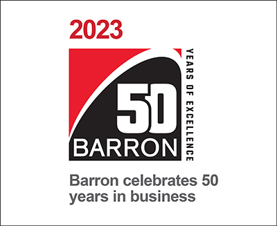 Barron celebrates 50 years in business